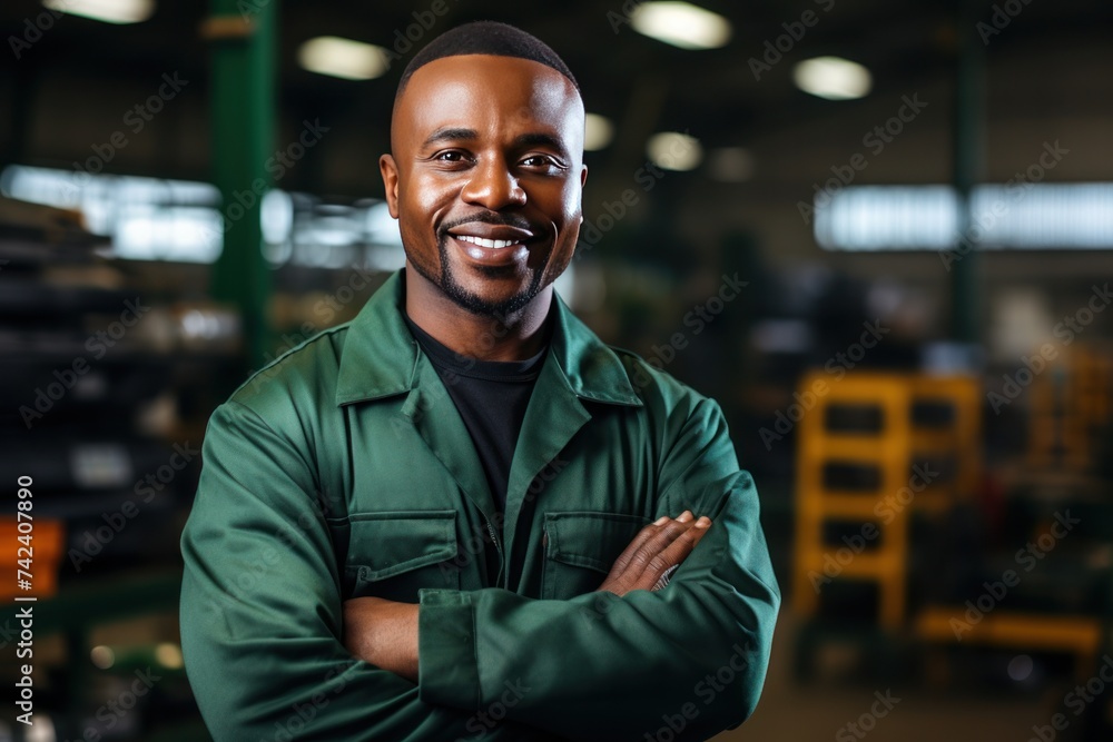 Friendly Mechanic at Auto Garage Friendly Mechanic at Auto Garage