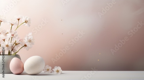 An exquisite, minimalist Easter backdrop