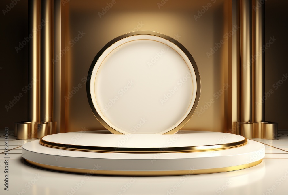 golden, gold, golden pedestal for award golden, gold, golden pedestal for award