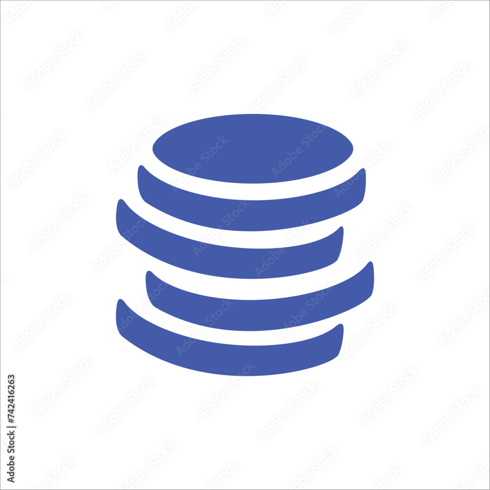 a close up of a stack of stacked stacks of coins