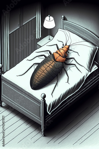 metamorphosis cockroach photo