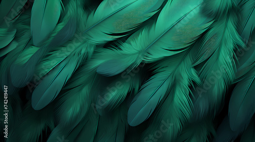 Beautiful abstract feather background, feather texture