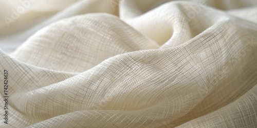 Sophisticated touch with embossed fine linen paper, weave texture