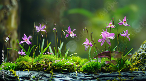 Fairy Slipper is a beautiful small flowering plant.