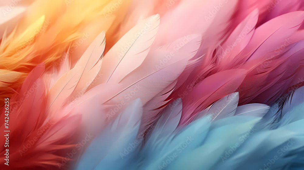 Beautiful abstract feather background, feather texture Beautiful abstract feather background, feather texture