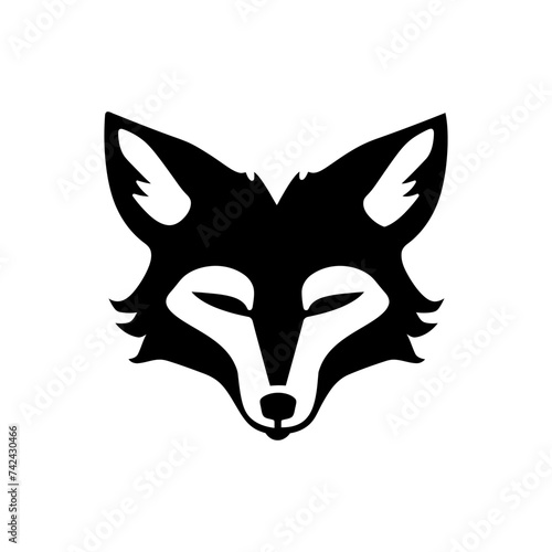 Arctic fox icon