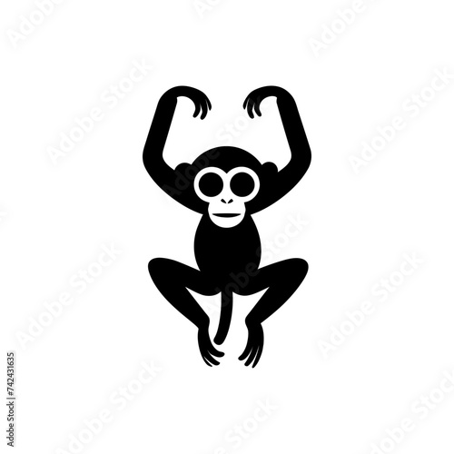Spider monkey icon