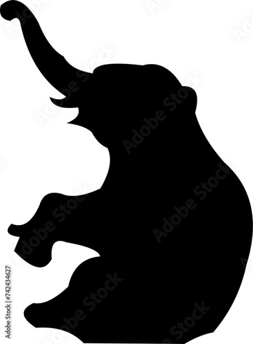 Silhouette Elephant World Wildlife Day