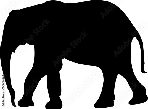 Silhouette Elephant World Wildlife Day