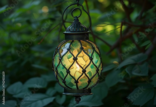 lantern in the night Generated In Ai