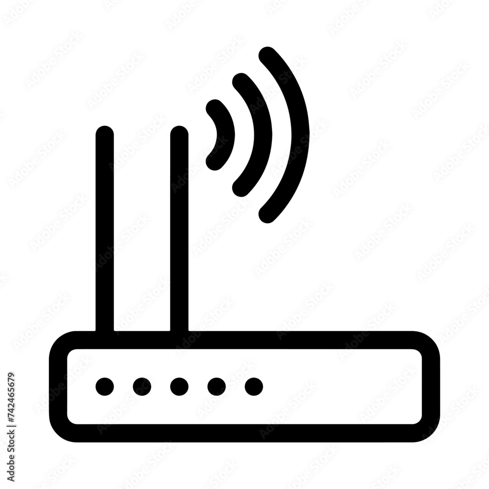 Wi Fi icon vector. Wireless internet logo design. Wifi vector icon illustration isolated on white background Wi Fi icon vector. Wireless internet logo design. Wifi vector icon illustration isolated on white background