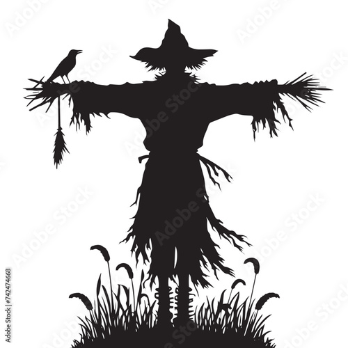 scarecrow silhouette