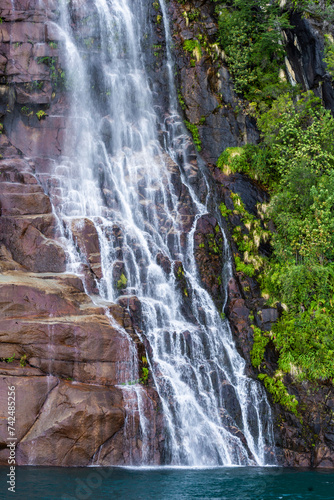 Yefe Waterfall, Puerto Varas, Los Lagos, Chile photo