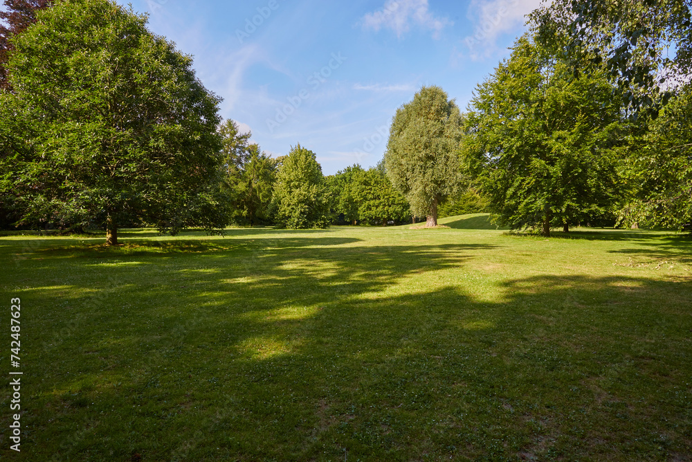 Stadtpark Soest, Kreis Soest, Juli 2023 
