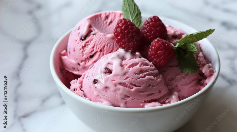 Gelato, Italian-style ice cream known for its dense flavor and velvety texture Gelato, Italian-style ice cream known for its dense flavor and velvety texture