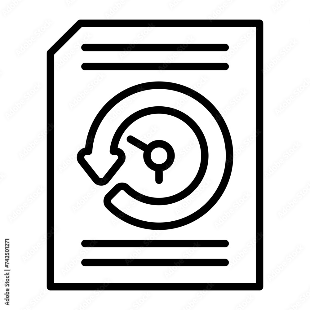 History line icon History line icon