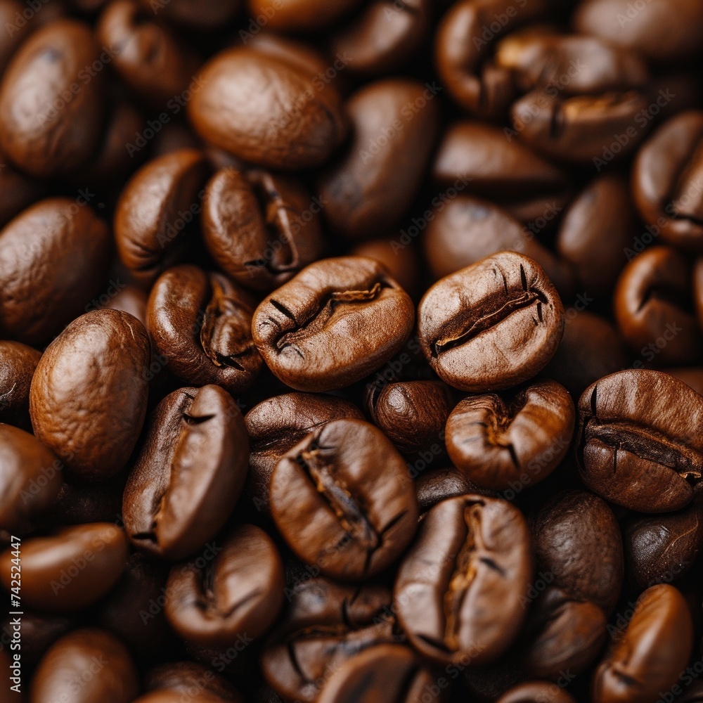An illustration of coffee beans showing their texture, richness and aroma.Details and natural beauty of the coffee beans to create a captivating and visually appealing image. An illustration of coffee beans showing their texture, richness and aroma.Details and natural beauty of the coffee beans to create a captivating and visually appealing image.