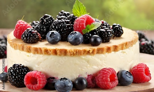 Cheesecake With Mixed Berries