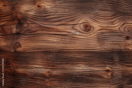 Processed collage of old rustic dark brown wood planks texture. Background for banner, backdrop