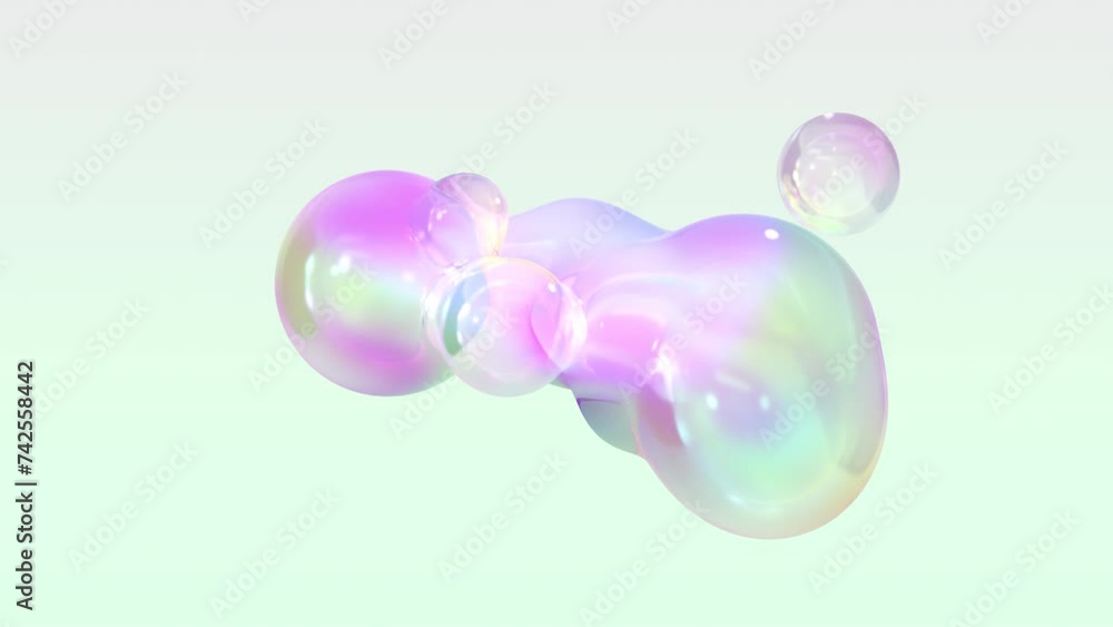 Morphing liquid blobs in a metaball animation. Background of 3D Abstract Colorful Metaballs. in Ultra HD 4K. an alpha matte and a seamless, looped 3D animation. Morphing liquid blobs in a metaball animation. Background of 3D Abstract Colorful Metaballs. in Ultra HD 4K. an alpha matte and a seamless, looped 3D animation.