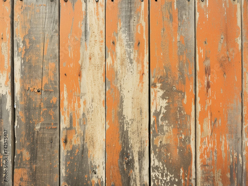vertical orange wood background