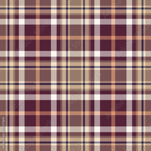 Wallpaper Mural Plaid seamless pattern. Check fabric texture. Vector textile print. Torontodigital.ca