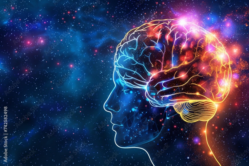 AI Brain Chip ai. Artificial Intelligence memory human inhibitory synapse mind circuit board. Neuronal network constructive memory smart computer processor ai explainability AI Brain Chip ai. Artificial Intelligence memory human inhibitory synapse mind circuit board. Neuronal network constructive memory smart computer processor ai explainability