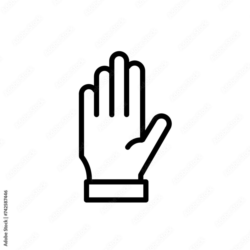 Vector of hand line icons. Contains icons victory, like, ok, click, rock, fist, peace and more. Vector of hand line icons. Contains icons victory, like, ok, click, rock, fist, peace and more.