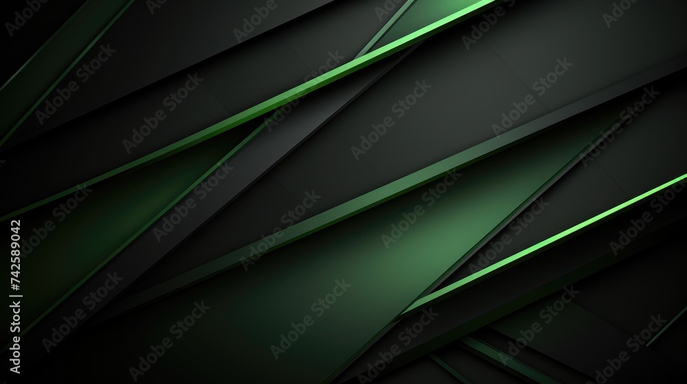 Black dark abstract background. Geometric shape. Line angle triangle stripe polygon. Color gradient Black dark abstract background. Geometric shape. Line angle triangle stripe polygon. Color gradient