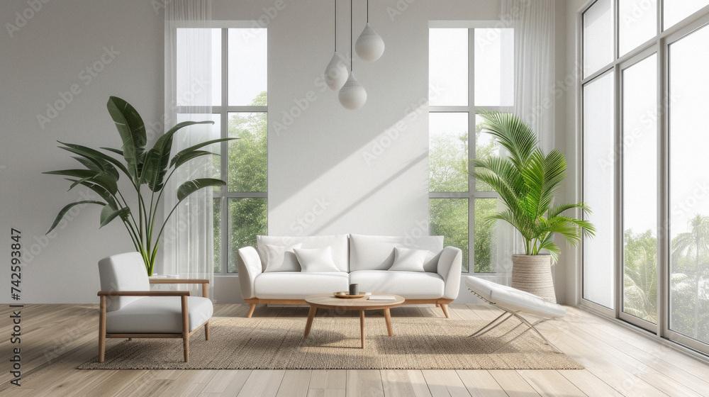 Cozy living room home interior design. Modern light house or apartment room with comfortable sofa, luxury stylish trendy couch and livingroom decor background. Living room furniture store concept . Cozy living room home interior design. Modern light house or apartment room with comfortable sofa, luxury stylish trendy couch and livingroom decor background. Living room furniture store concept .
