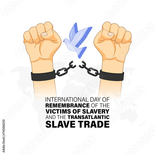International Day of Remembrance of the Victims of Slavery and the Transatlantic Slave Trade banner
