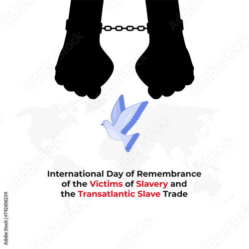 International Day of Remembrance of the Victims of Slavery and the Transatlantic Slave Trade banner