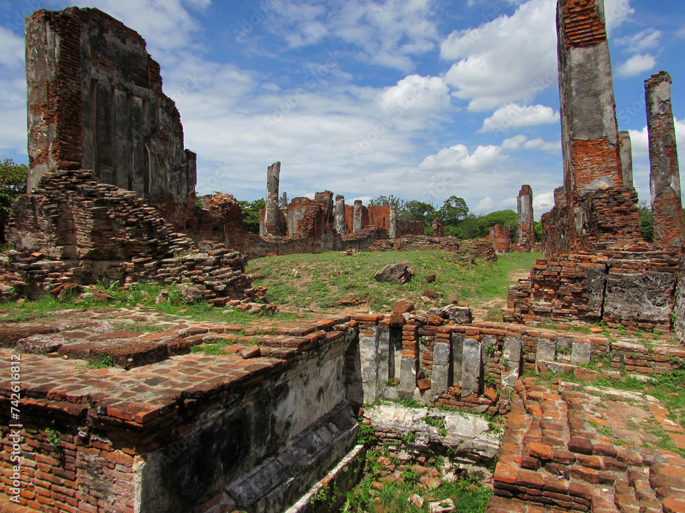 Sito archeologico antico in Thailandia