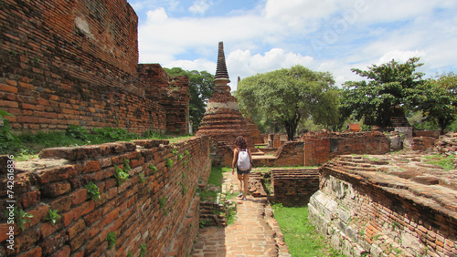 Sito archeologico antico in Thailandia photo