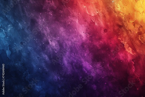 Colorful Rainbow chinoiserie Copy Spcae Design. Vivid grain wallpaper gender identity abstract background. Gradient motley ethereal lgbtq pride colored neon illustration hodgepodge photo