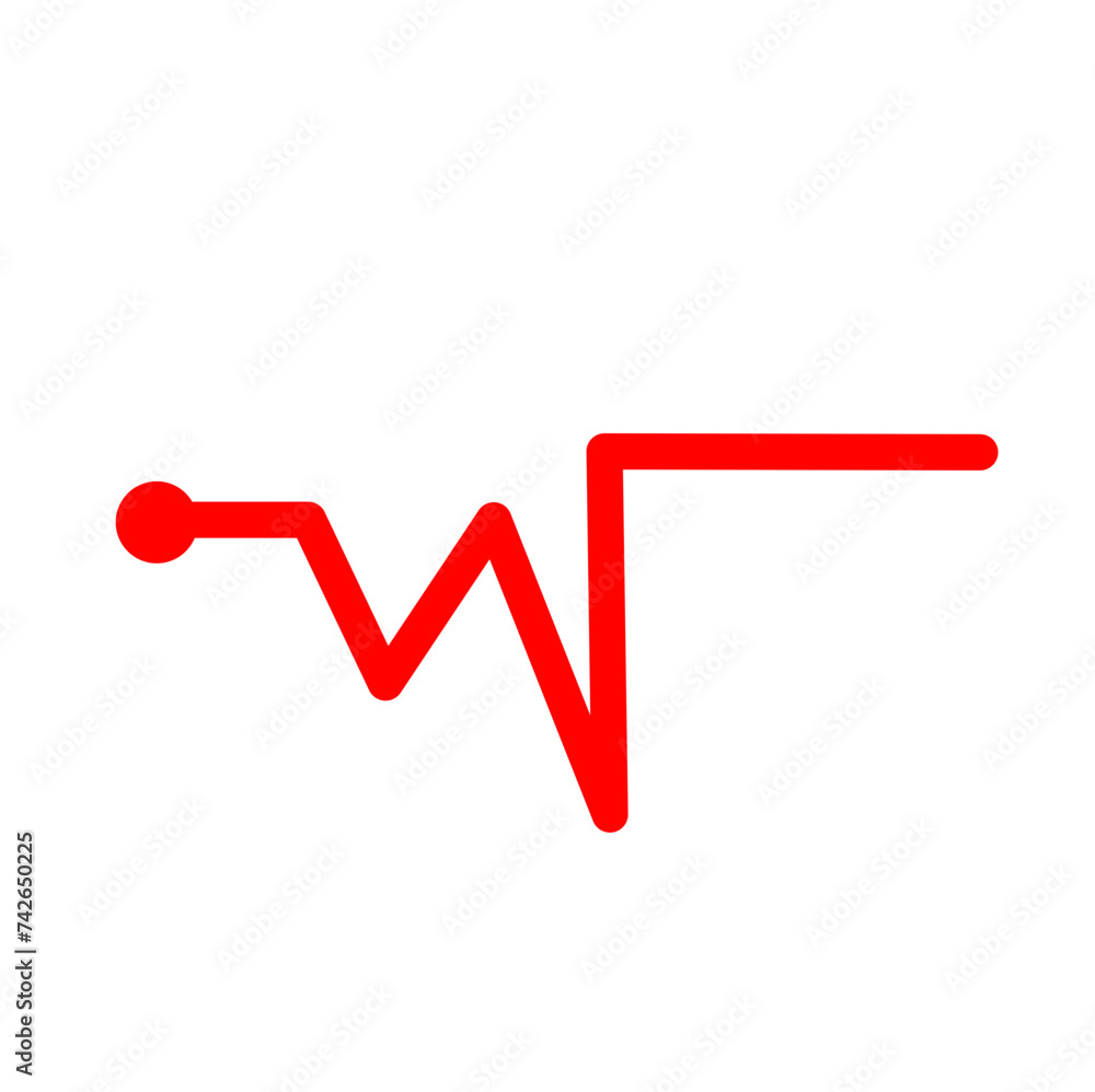 Infographic Pointer Line