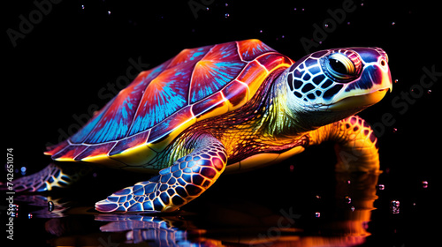 color full turtle 