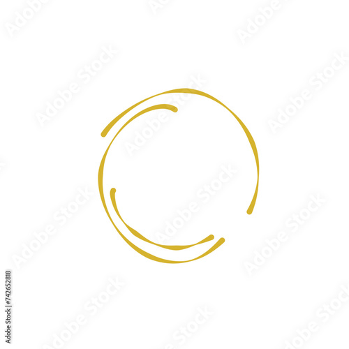 Hand Drawn Golden Circle © GAL.std