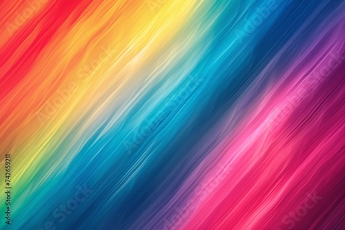 Colorful Rainbow chevron Copy Spcae Design. Vivid lattice wallpaper colorful abstract background. Gradient motley alluring lgbtq pride colored neon illustration transition photo
