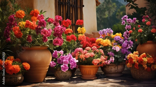 traditional mexican flowers and colors