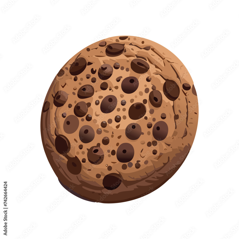 Cookies vector illustration on white background Cookies vector illustration on white background