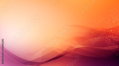 Abstract Warm Hues with Light Particles