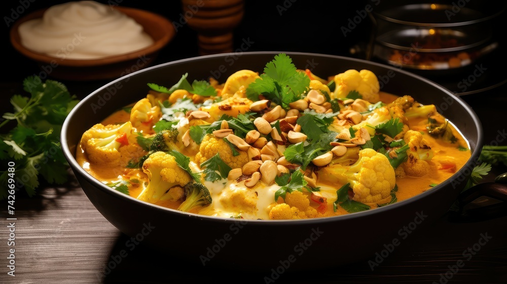 vegetarian cauliflower curry