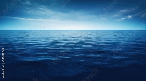 waves navy blue water