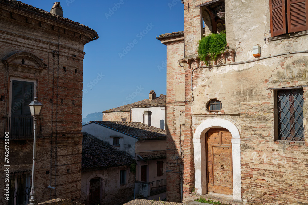 Penne, historic town in Abruzzo, Italy