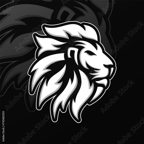 Lion Head Esport Gaming Logo