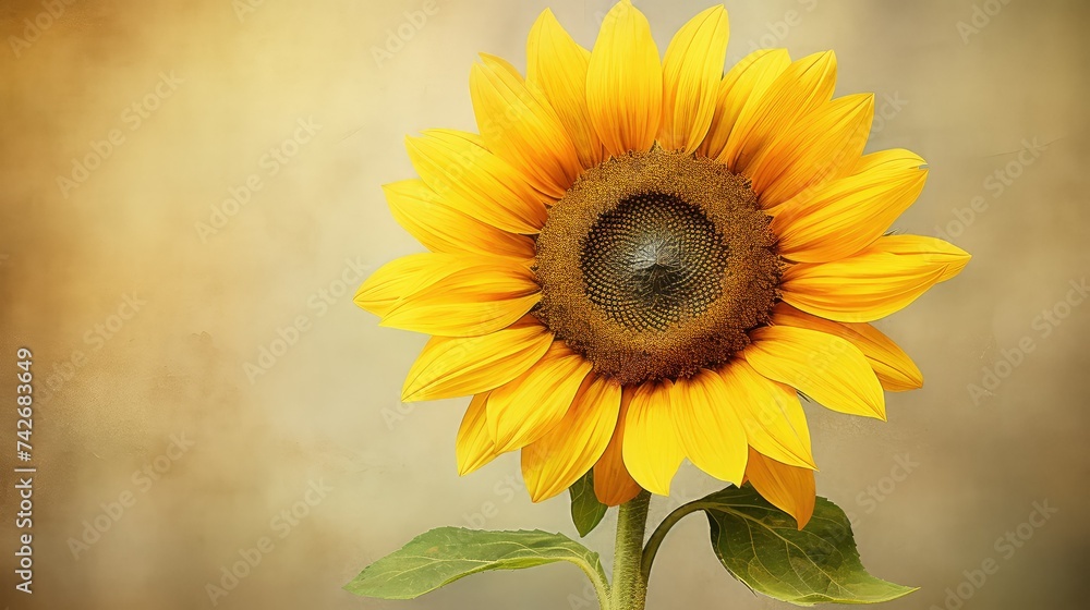 Obraz premium nature sunflower cute