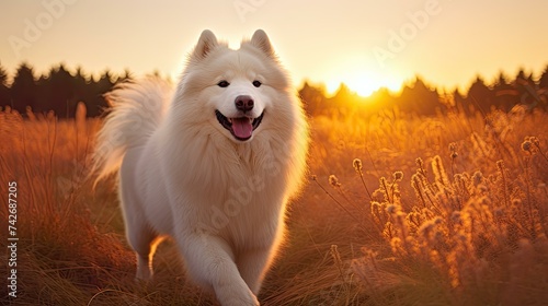 breed samoyed dog photo