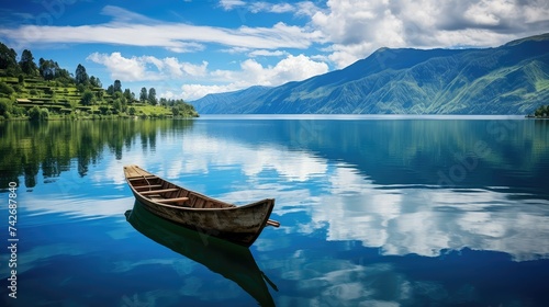 indonesia lake toba photo