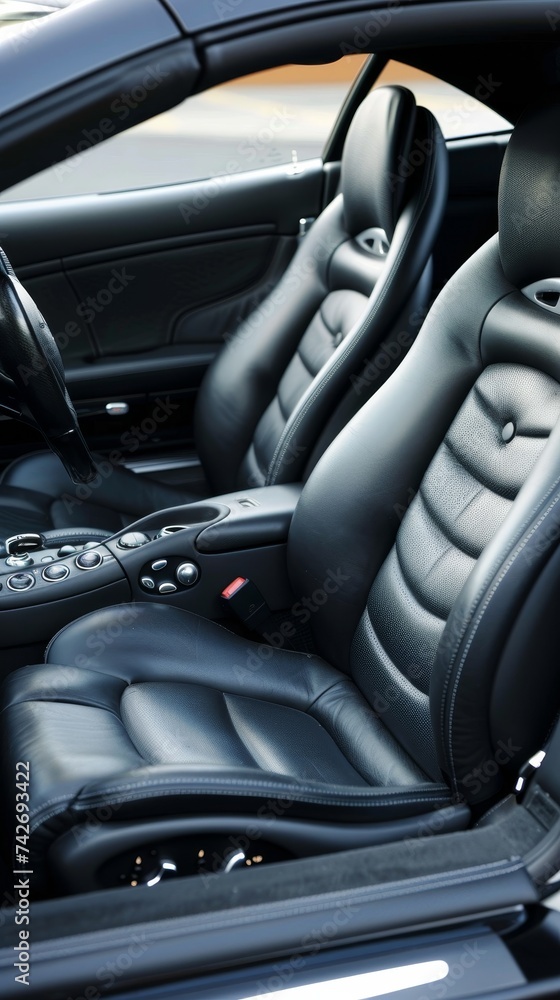 A close-up of a luxury car's center console reveals an array of buttons and controls set in a sleek black interior. The intricate design suggests high-level functionality and advanced technology. A close-up of a luxury car's center console reveals an array of buttons and controls set in a sleek black interior. The intricate design suggests high-level functionality and advanced technology.